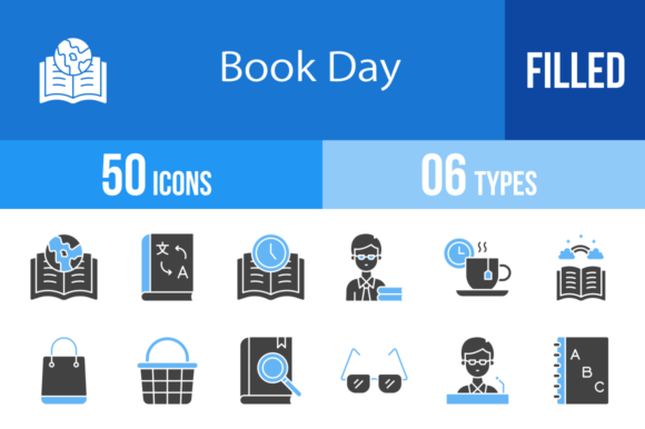 50 Book Day Icons: Essential Design Assets for Visual Storytelling