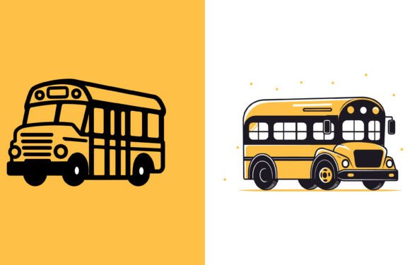 Back to School Bus Flat Illustration: A Designer's Guide