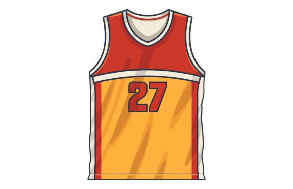 Basketball Jersey Vector Illustration: Dynamic Design Assets