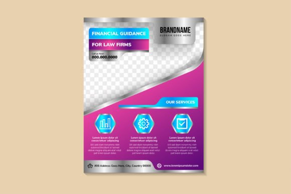 Financial Guidance Vertical Flyer: A Designer's Template