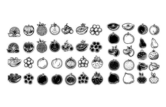 Fruit Icon Bundle: A Visual Toolkit for Modern Design