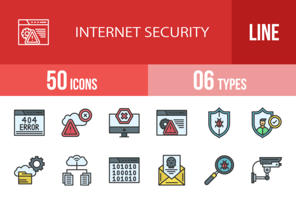 Master Digital Safety with 50 Essential Security Icons