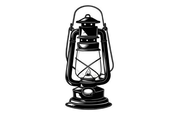 The Timeless Appeal of Vintage Camping Lantern Silhouettes