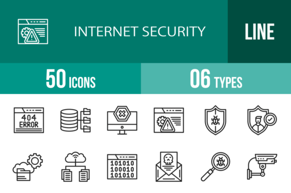 Why 50 Internet Security Icons Are Essential for Modern Designers